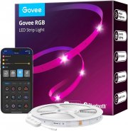 Govee 20 Meter Bluetooth RGB LED Streifen mit Musik Sync und App-Steuerung