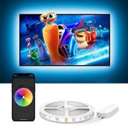 Govee 3 Meter RGB LED TV Hintergrundbeleuchtung mit Alexa, Google Assistant und App-Steuerung