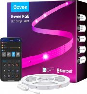 Govee 30 Meter Bluetooth RGB LED Streifen mit App-Steuerung, Farbwechsel, Musik Sync