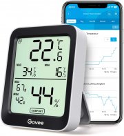 Govee H5075001 Digital Thermometer & Hygrometer f&uuml;r Innen mit APP