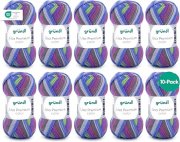 Gr&uuml;ndl Lisa Premium color Farbverlauf Wolle im Angebot