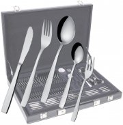Gr&auml;we Augsburg Besteckset 60-teilig Premium mit Hohlheftmessern Edelstahl 18/10