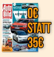 GRATIS: 3 Monate AutoBild kostenlos lesen (inkl. Versandkosten) statt 35&euro;