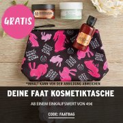 Gratis Kosmetiktasche bei jeder Lieferung ab 45&euro;