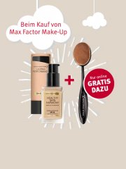 Gratis Make-up B&uuml;rste beim Kauf von Maxfactor Make-up