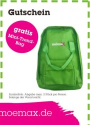 Gratis M&ouml;max "Trend-Bag" max. 2 St&uuml;ck pro Person gratis. Coupon im Prospekt
