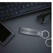 GRATIS personalisierter Leder-Schl&uuml;sselanh&auml;nger von BMW