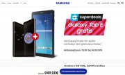 Gratis Samsung Tab E beim Kauf eines Galaxy S9 (Plus)