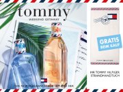 Gratis Strandhandtuch beim Kauf eines Hilfiger Duftes bei Karstadt
