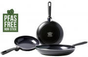 GreenPan Memphis Bratpfannen-Set, 20 cm, 24 cm & 28 cm mit gesunder PFAS-frei Antihaftbeschichtung