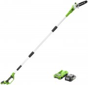 Greenworks 24V 20cm Akku-Hochentaster mit 2Ah Akku & Ladeger&auml;t