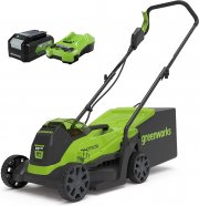 Greenworks Akku-Rasenm&auml;her 24V 33cm b&uuml;rstenloser
