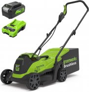 Greenworks Akku Rasenm&auml;her 24V 33cm B&uuml;rstenloser Motor