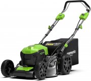 Greenworks Akku-Rasenm&auml;her GD40LM46SP ohne Akku und Ladeger&auml;t