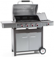 Grillchef BBQ Grill 4.1 Gasgrill mit 4 Brennern und Seitenbrenner