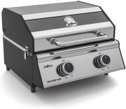 Grillf&uuml;rst G201E 2-Brenner portabel Gasgrill 