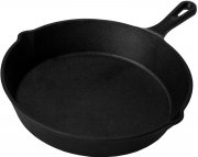 Grillf&uuml;rst Gusseisen Pfanne mit Stielgriff 25 cm