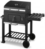 GRILLMEISTER Toronto Click Komfort-Holzkohlegrill mit Thermometer
