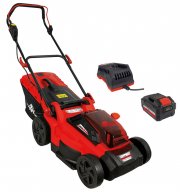 Grizzly Tools ARM 4040-37 Lion Akkurasenm&auml;her mit 2 Akkus je 20V/4Ah und Ladeger&auml;t