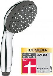 GROHE Vitalio Start 100 Handbrause mit 2 Strahlarten