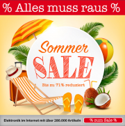 Gro&szlig;er Sommer Sale mit bis zu 71% Rabatt