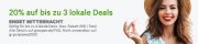 Groupon: 20% auf drei lokale Deals
