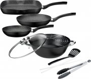 GSW Gourmet Granit Gusseisen Topf-Set 6 teilig