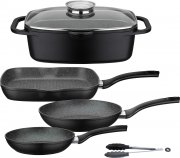 GSW Topf-Set &raquo;Gourmet Granit&laquo;, Aluminiumguss