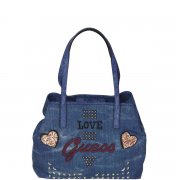 Guess Shopper Vikky Logo blau f&uuml;r 71,50&euro; statt 99,95&euro;