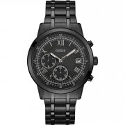 Guess W1001G3 Herren Chronograph mit Edelstahl Armband 