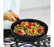 Gusseisen Wok-Servierpfanne, 32 cm f&uuml;r 10,90&euro; statt 32&euro;