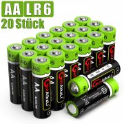 GutAlkaLi Batterien Mignon Alkali, AA,LR6, 20 St&uuml;ck