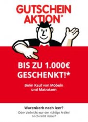 Gutscheinaktion bis 33 Prozent Sparen