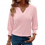 Gyabnw Damen Bluse mit 3/4 &Auml;rmeln f&uuml;r nur 14,99&euro;