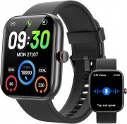 Gydom IDW13 Smartwatch und Fitnessuhr mit Telefonfunktion und Alexa f&uuml;r Android und iOS