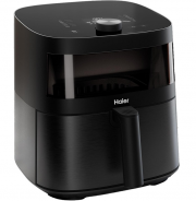 Haier HAF5TWA Airfryer 7 Liter Hei&szlig;luftfritteuse mit Glasfenster und 9 Programmen