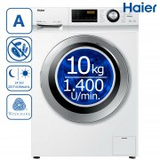 Haier HW100-BP14636N Waschmaschine 10 kg mit Dampf-Funktion