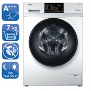Haier HW70-14829 Frontlader Waschmaschine A+++ mit Startzeitvorwahl und Schontrommel 