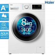 Haier HW80-B1439 Frontlader Waschmaschine 8kg A+++ Dampffunktion AquaProtec