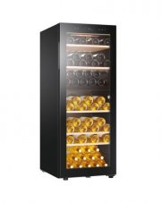 Haier HWS79GDG Weink&uuml;hlschrank f&uuml;r bis zu 79 Flaschen mit 2 Zonen