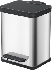 Hailo &Ouml;ko duo Plus M Tret-M&uuml;lltrenner 2x 9 l Edelstahl