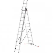 Hailo ProfiLOT Alu-Kombileiter, 3-teilig mit 3 x 12 Sprossen f&uuml;r 279,99&euro; statt 319,99&euro;
