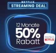50% Rabatt auf 12 Monate waipu.tv Perfect Plus mit Netflix !!!