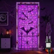 Halloween Deko: Netzlichterkette mit Flederm&auml;usen f&uuml;r 7,99&euro;