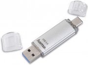 Hama 256GB USB-Speicherstick mit USB 3.0 und USB 3.1-Type-C