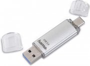 Hama 256GB USB-Speicherstick mit USB 3.0 und USB 3.1-Type-C