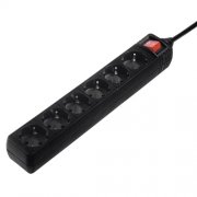 Hama Steckdosenleiste 6-fach mit Schalter und 3m Kabel f&uuml;r 13,99&euro;
