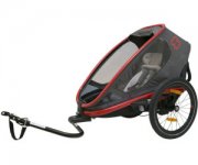 hamax Kinderfahrradanh&auml;nger Outback ONE Grau/Rot f&uuml;r 379,99&euro; statt 549,90&euro;