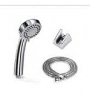 Handbrause Duschkopf mit Edelstahlschlauch f&uuml;r 6,50&euro;