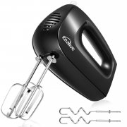 Handmixer 5 Geschwindigkeiten und Turbo-Funktion, Edelstahl f&uuml;r 16,89&euro;
